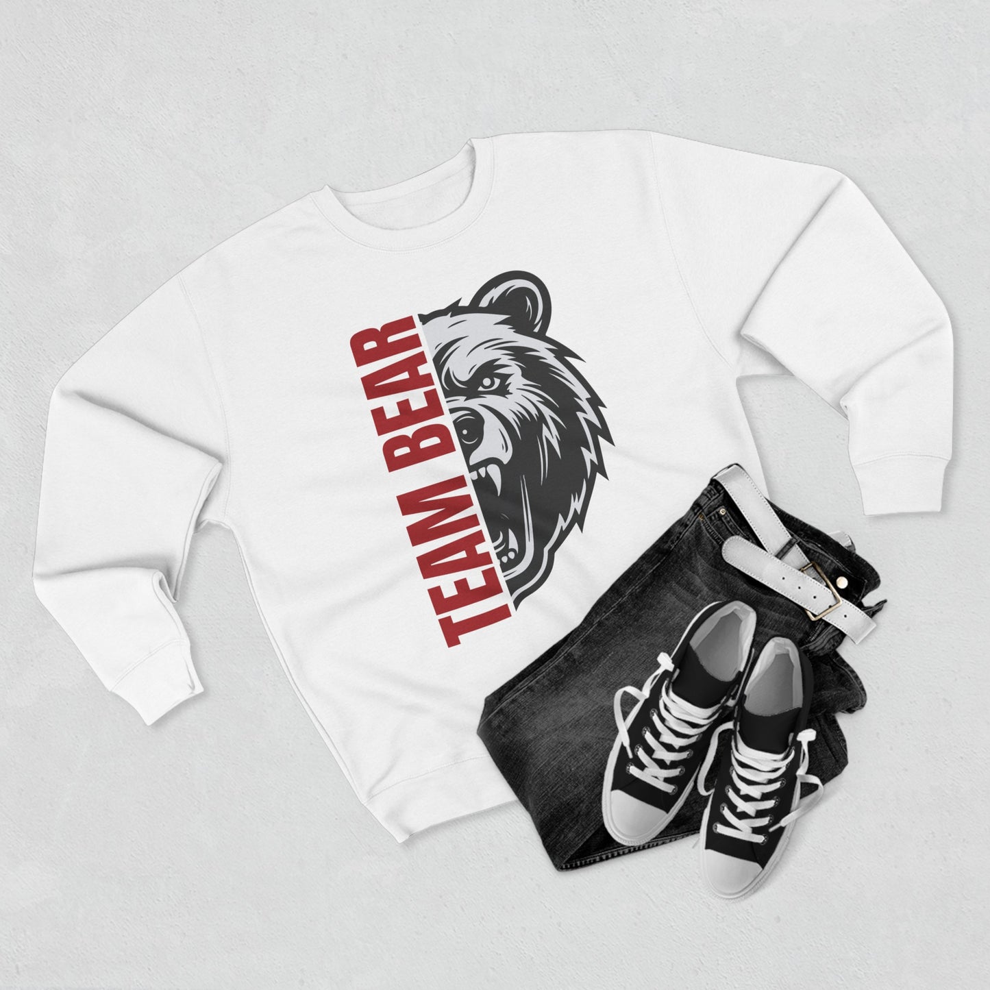 Women's "Team Bear" Crewneck Sweatshirt