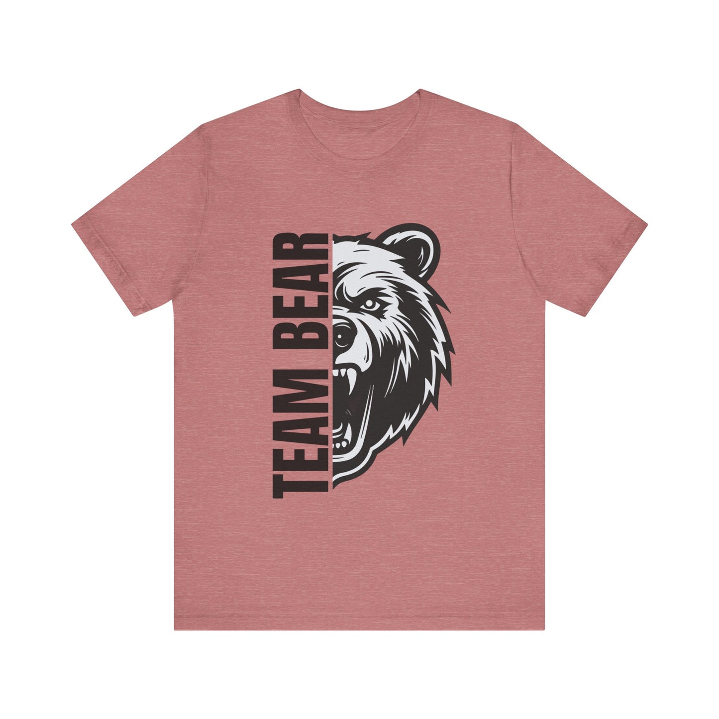 Women's "Team Bear" Tee - Black Lettering