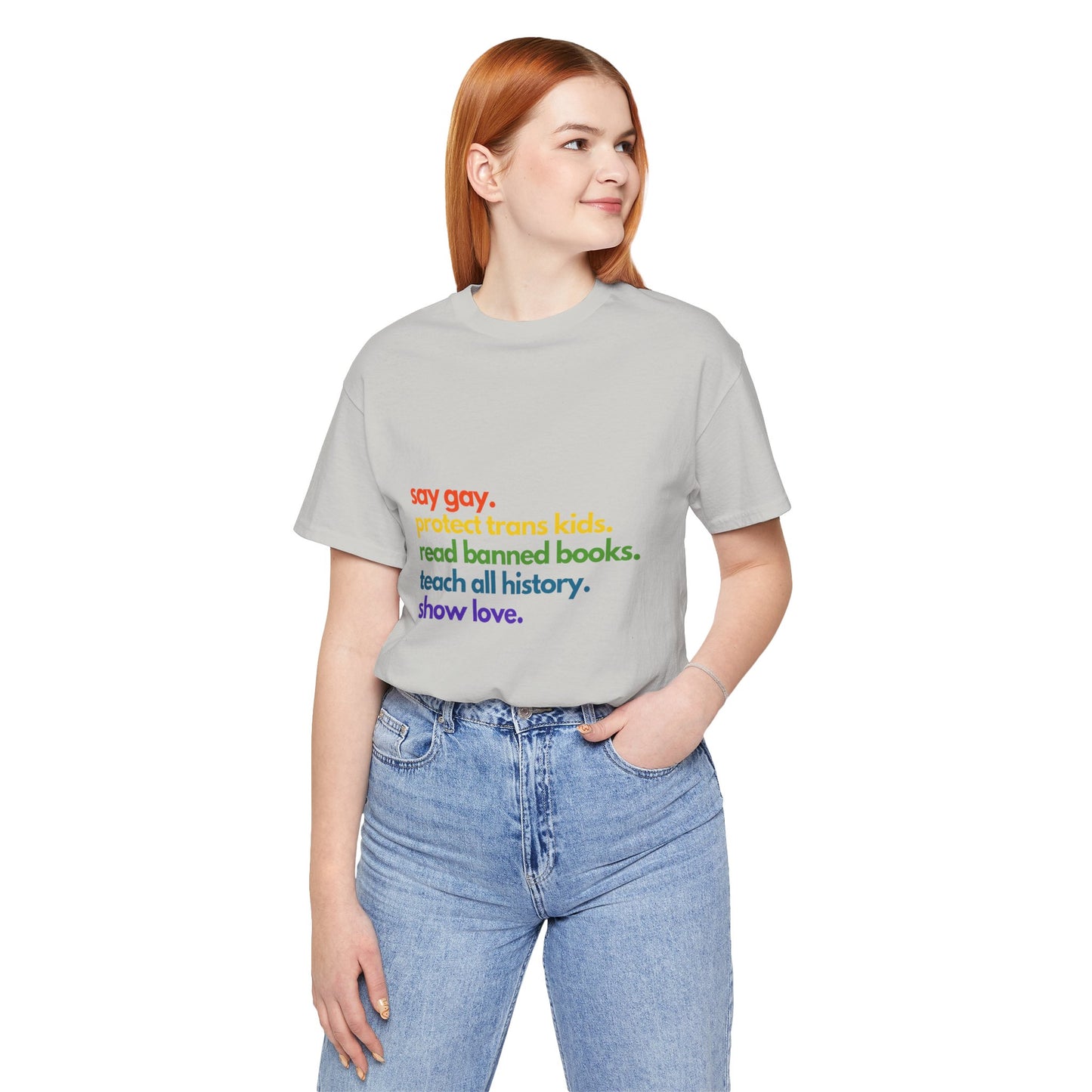 Pride Quote Short Sleeve Tee