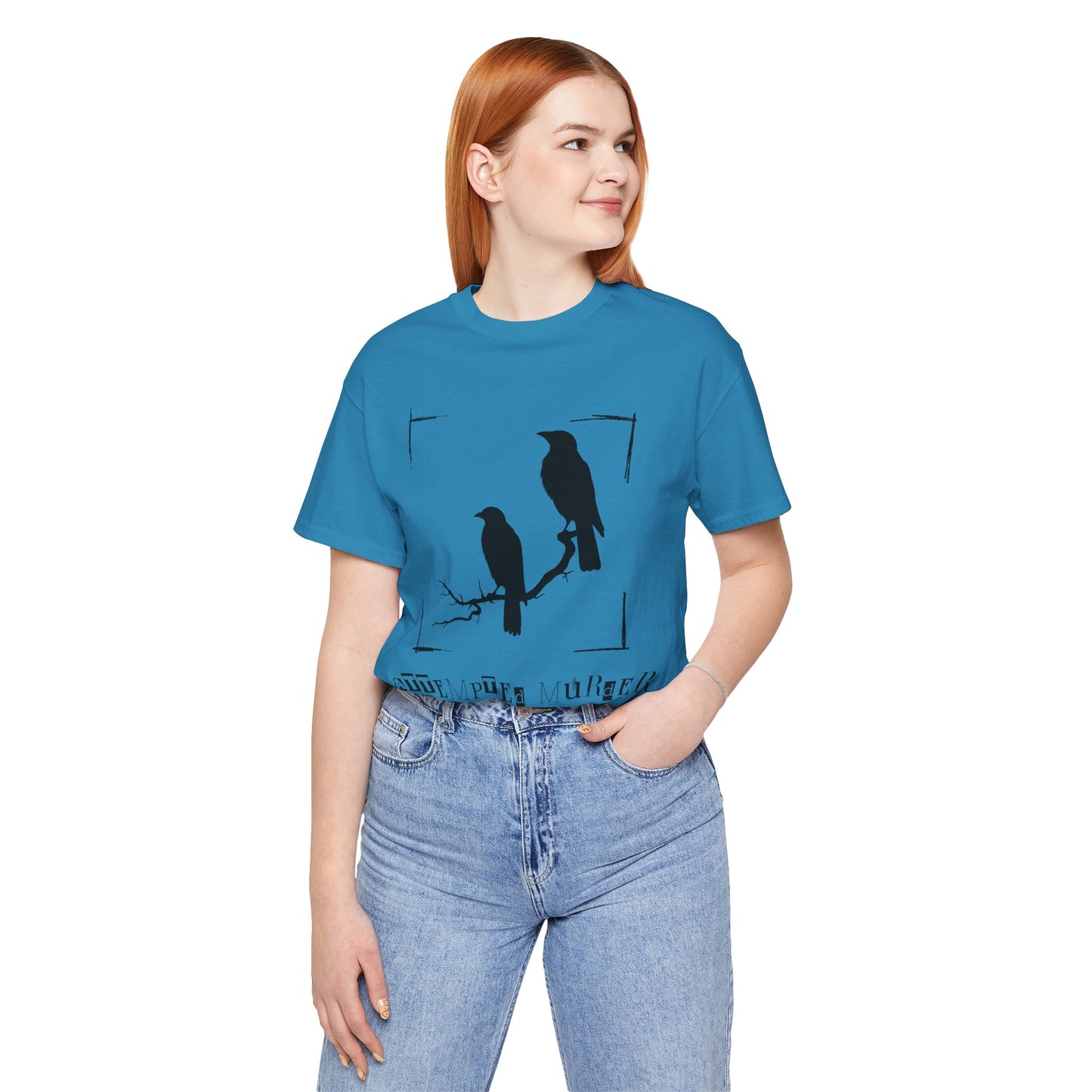 "Attempted Murder" Crow Short Sleeve Tee