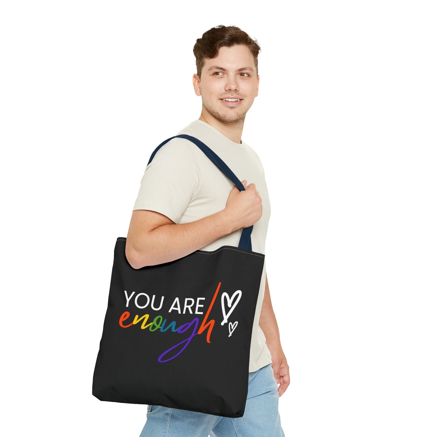 You Are Enough Tote Bag (AOP)