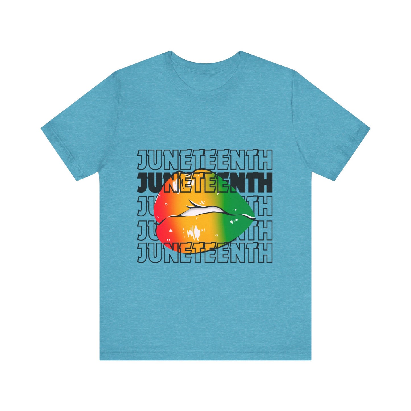 Juneteenth Lips Short Sleeve Tee