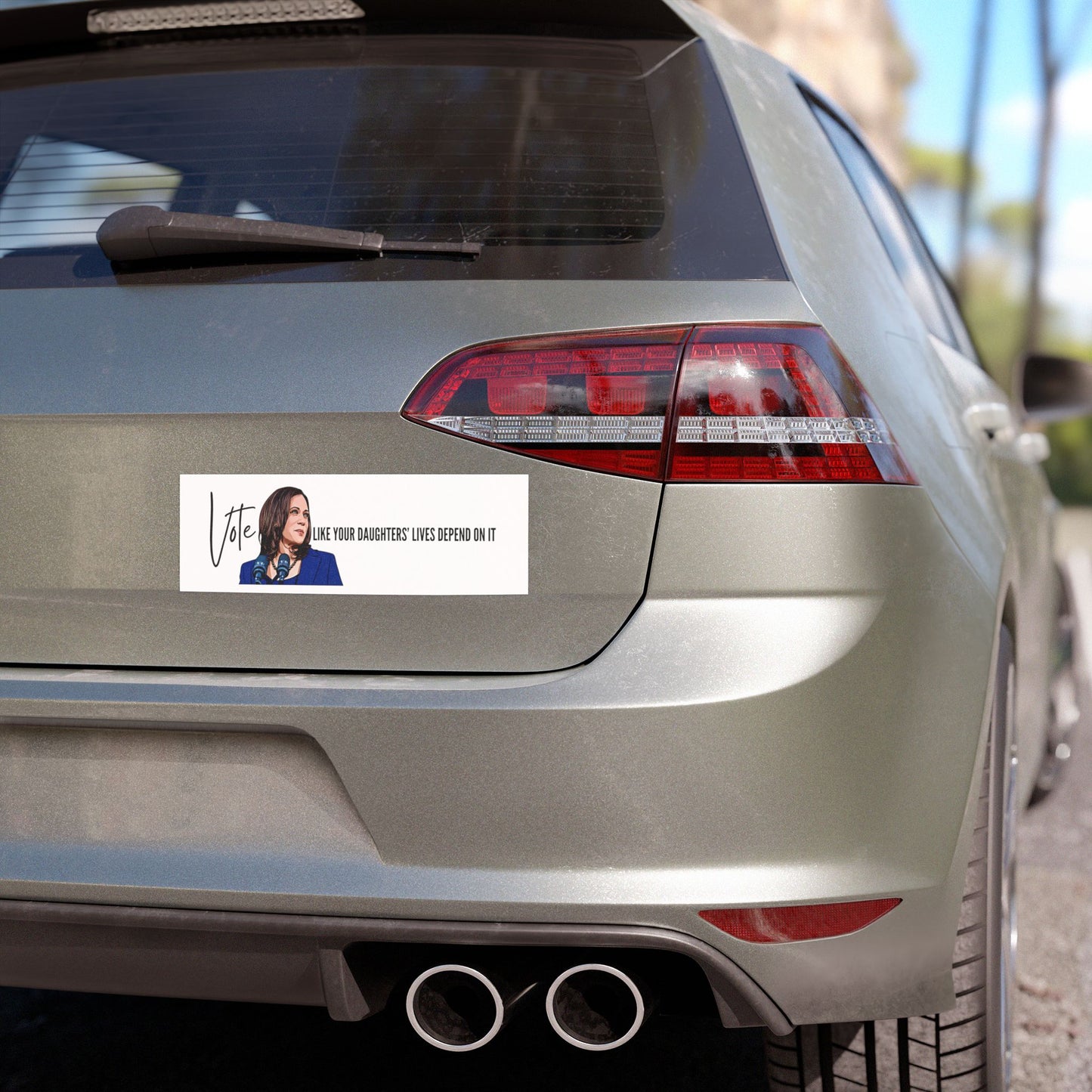 Harris 2024 Car Magnet - 10x3 - Design 1