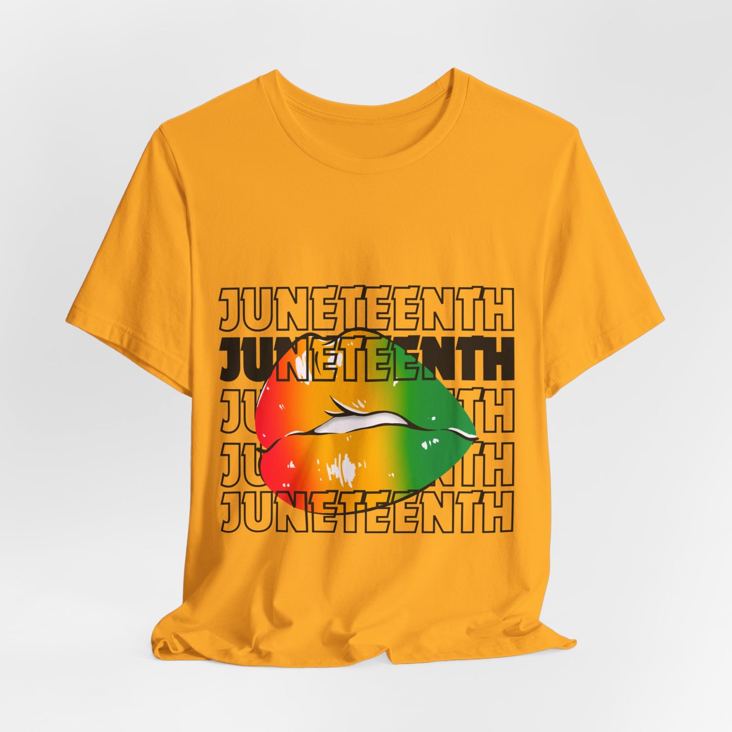 Juneteenth Lips Short Sleeve Tee