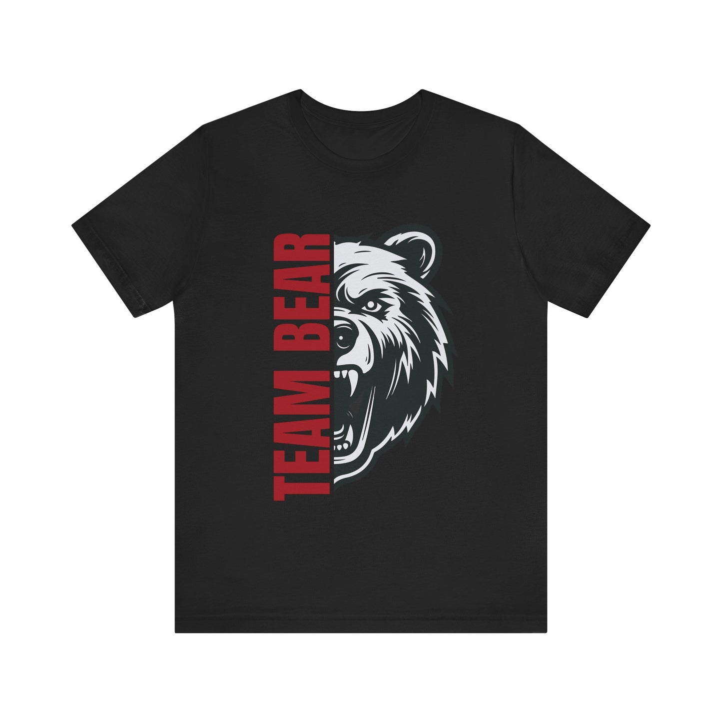 Women's "Team Bear" Tee - Red Lettering