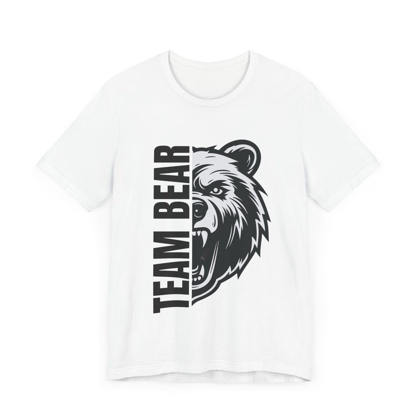 Women's "Team Bear" Tee - Black Lettering