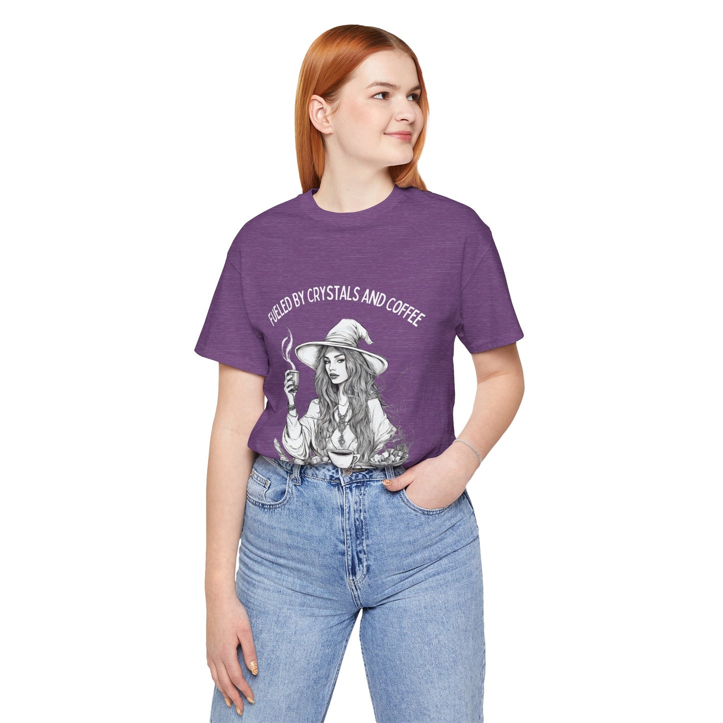 Fueled by Crystals and Coffee Tee