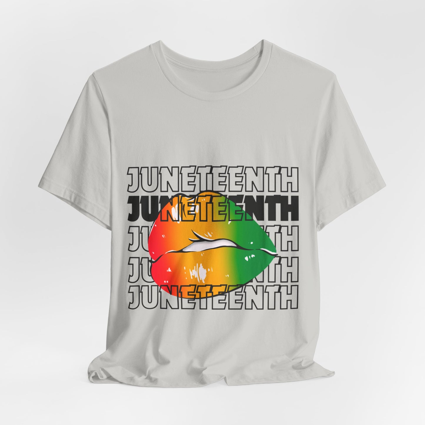Juneteenth Lips Short Sleeve Tee