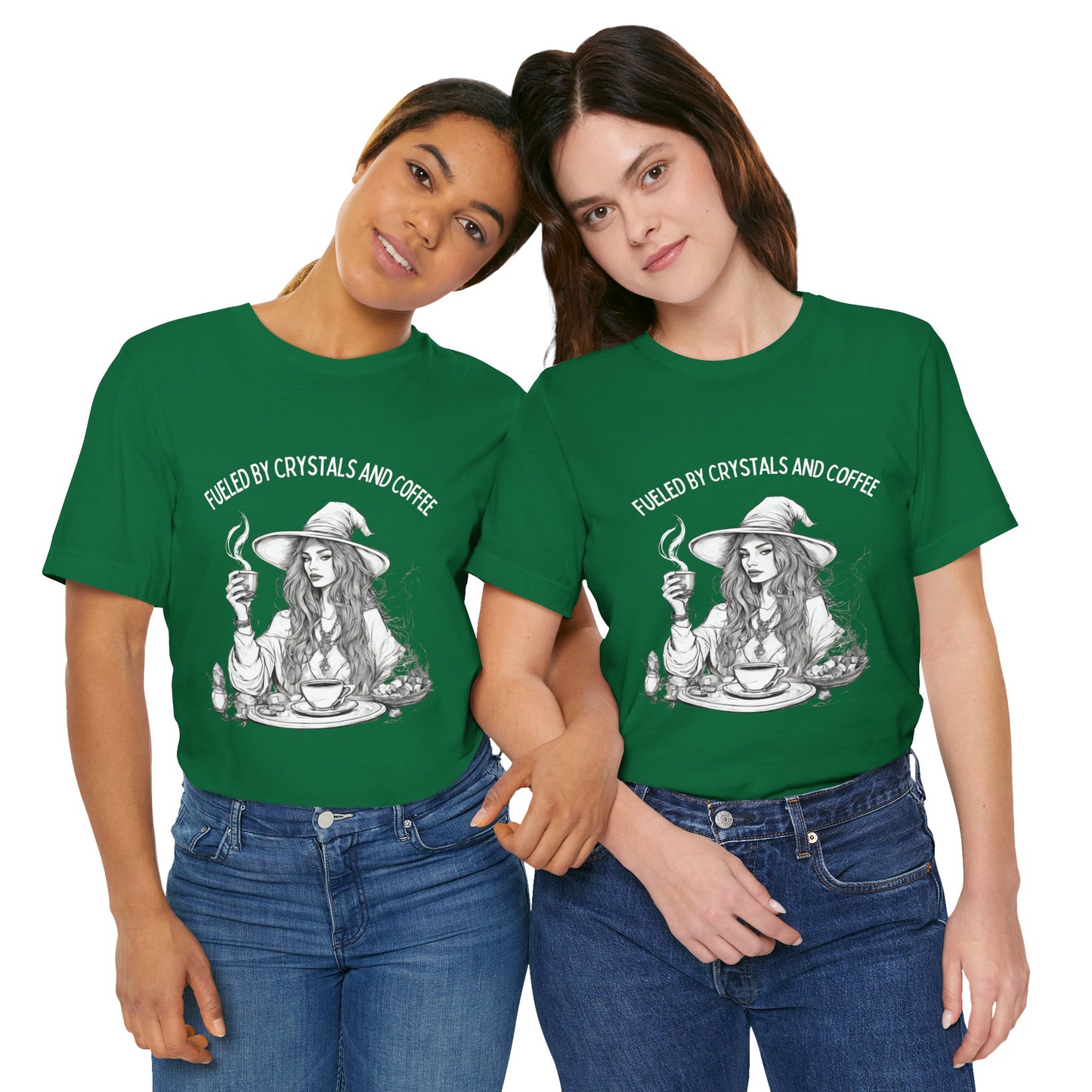 Fueled by Crystals and Coffee Tee