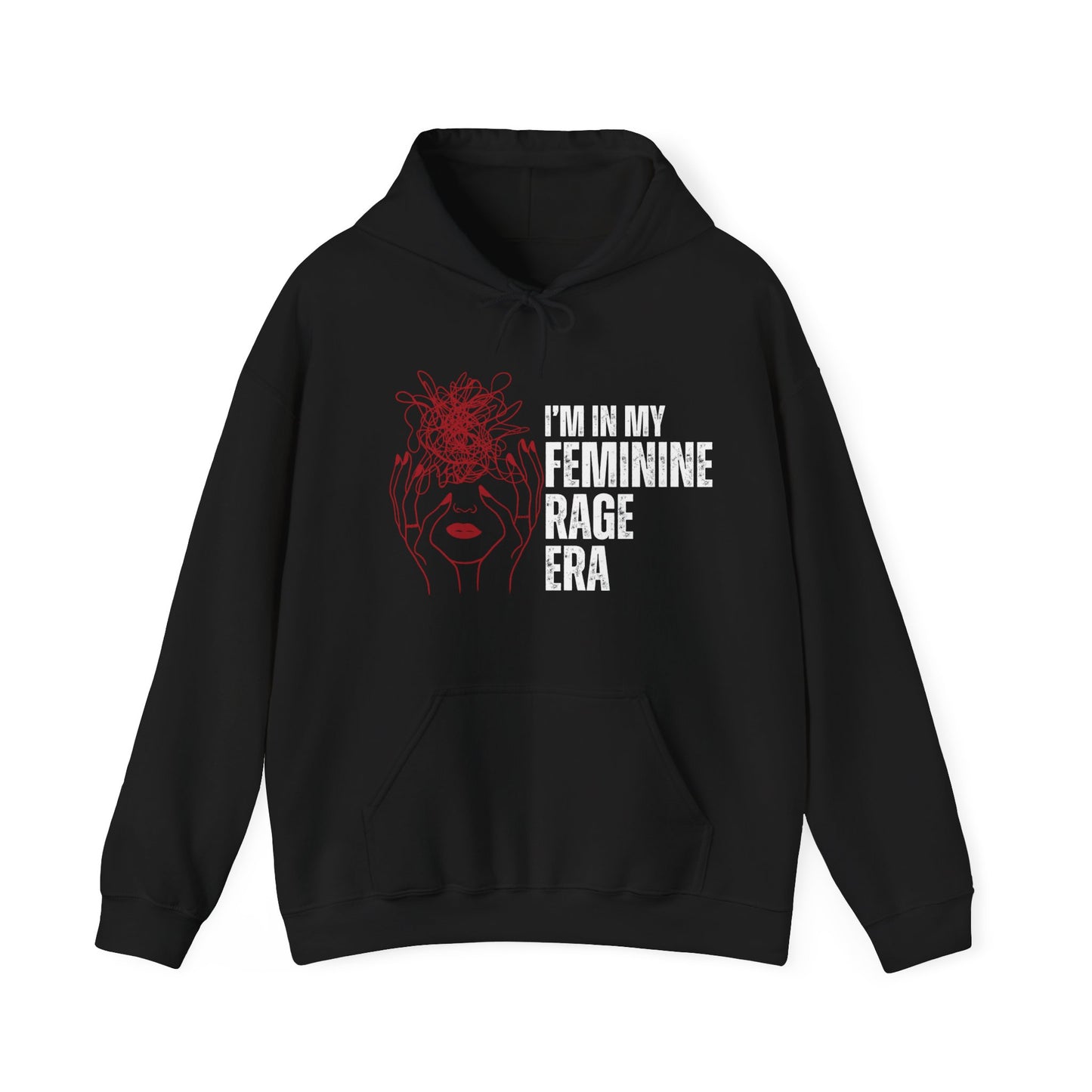 Women's Feminine Rage Hooded Sweatshirt
