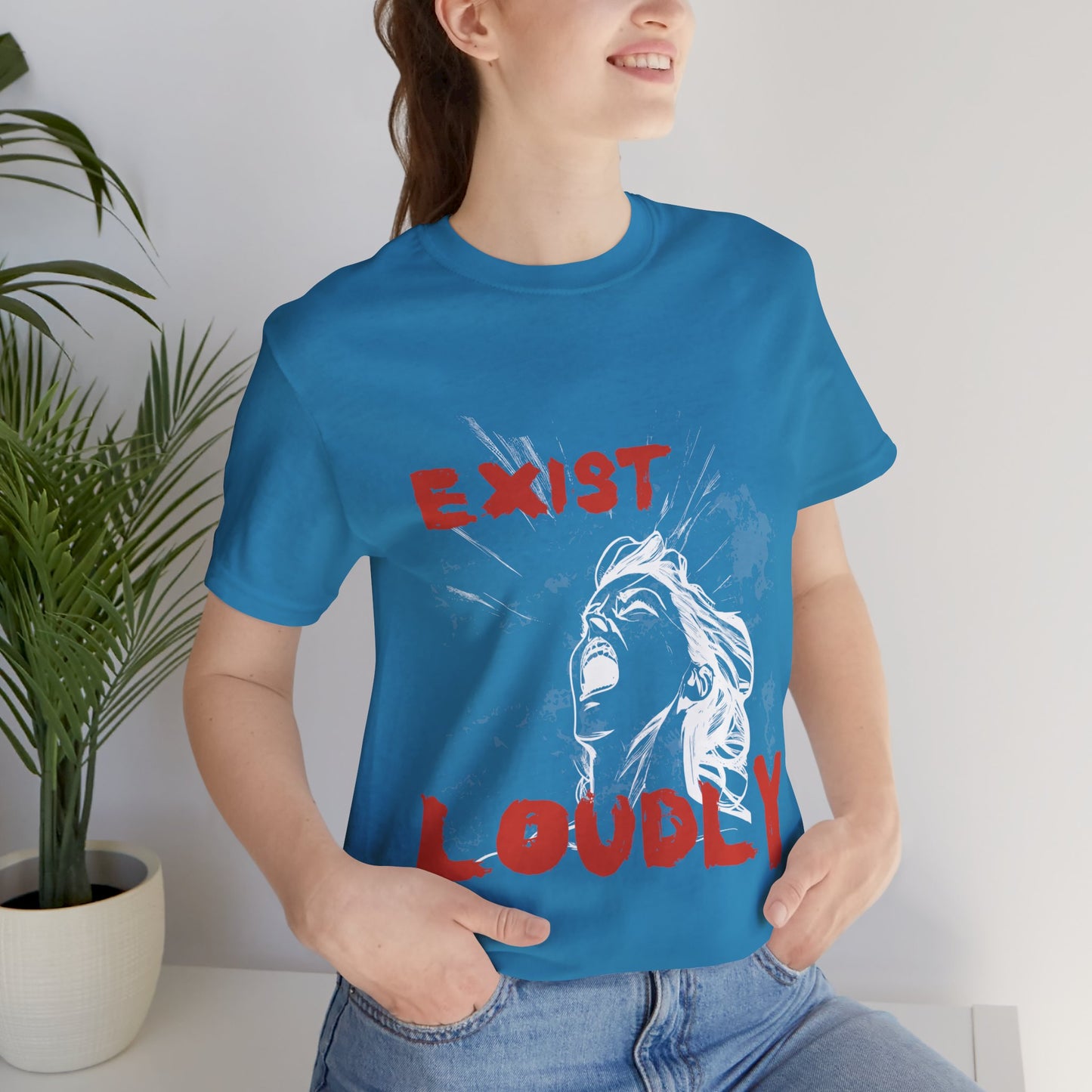Women's Exist Loudly Tee