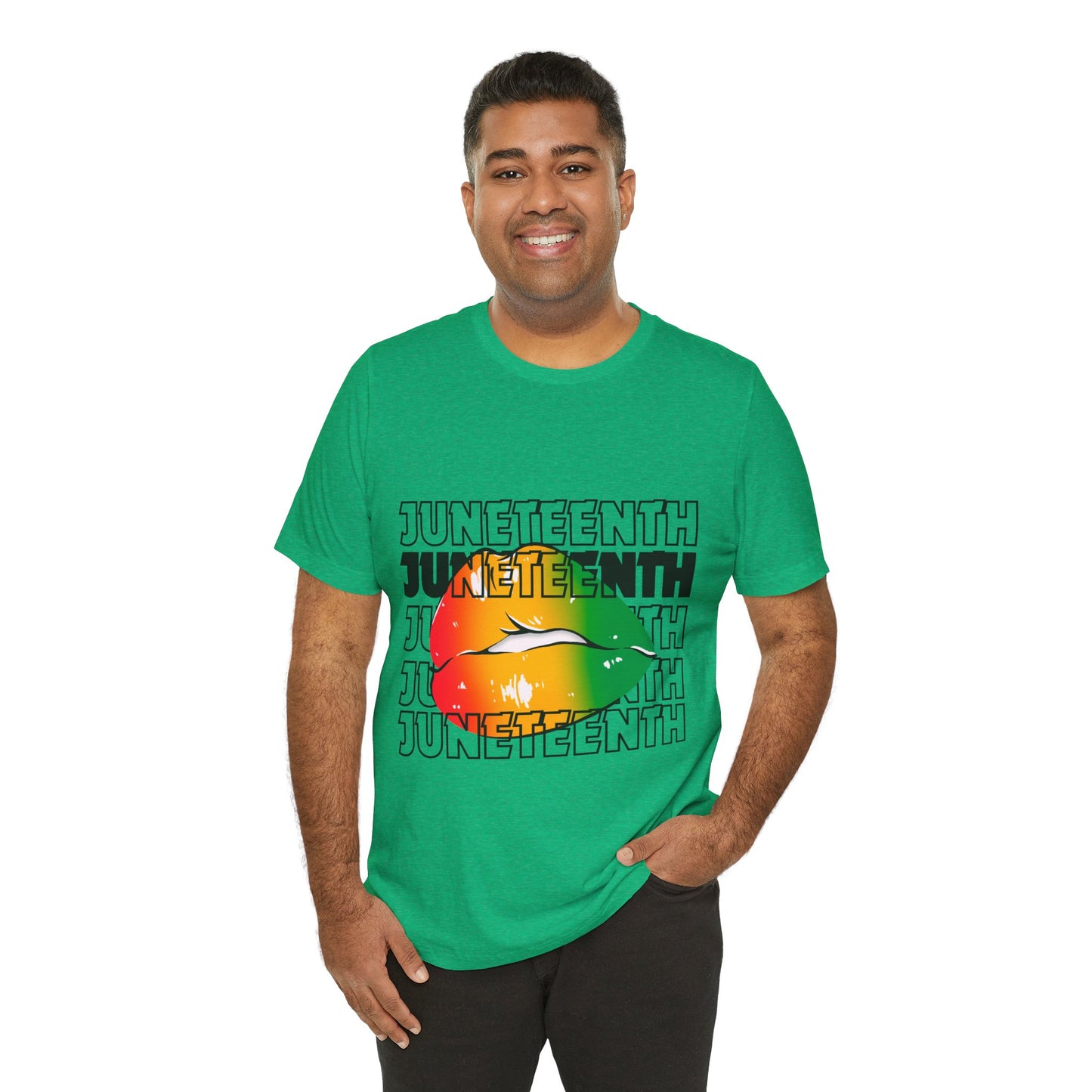 Juneteenth Lips Short Sleeve Tee