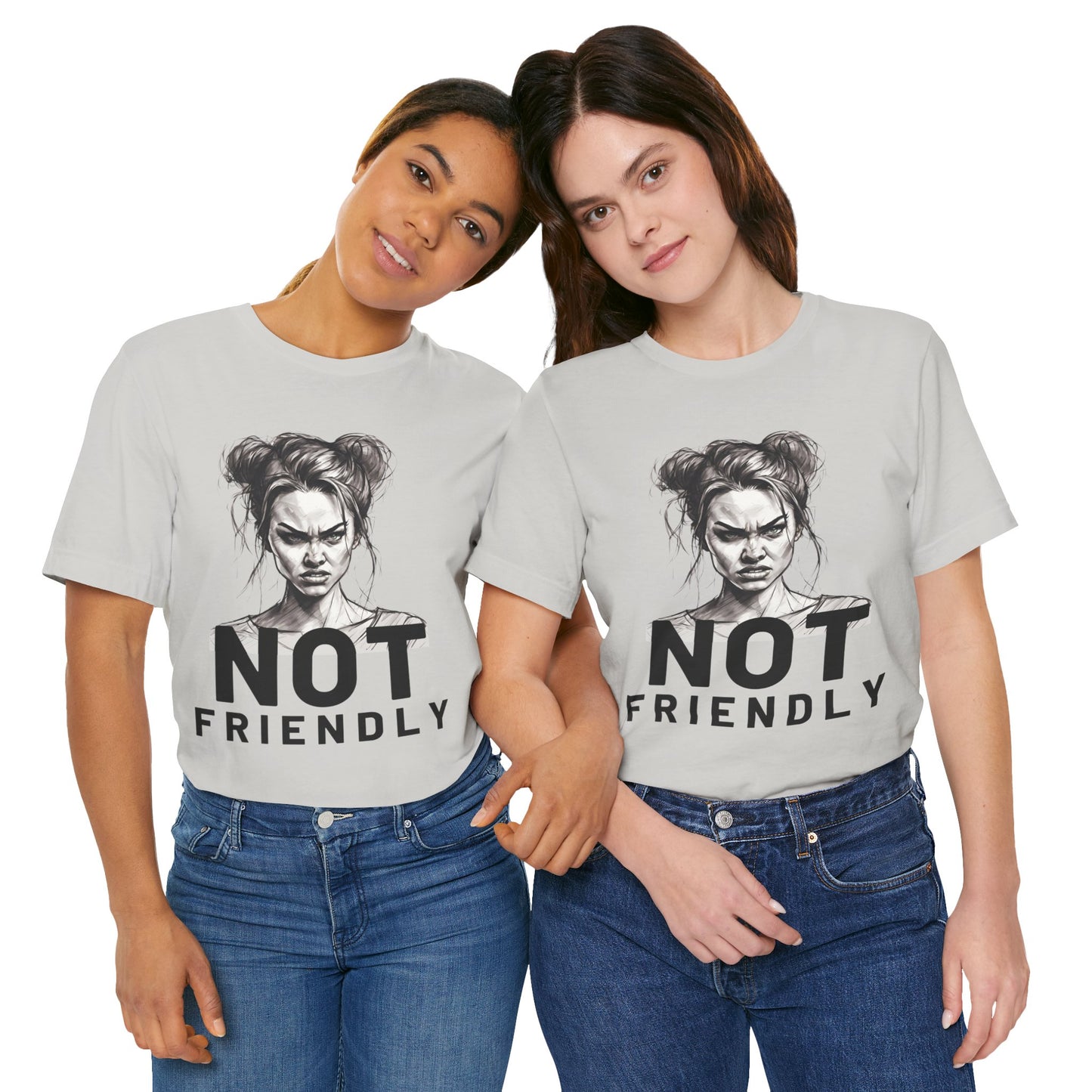 Not Friendly Short Sleeve Tee