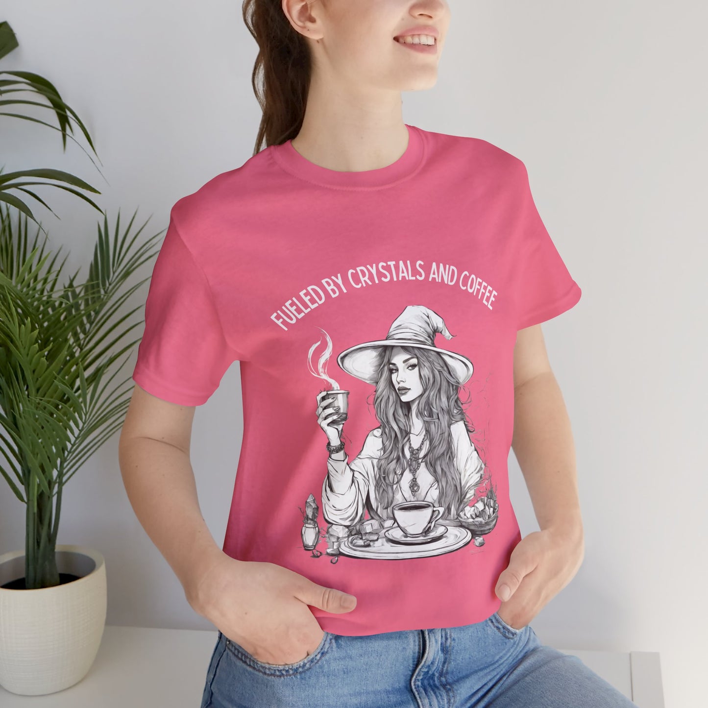 Fueled by Crystals and Coffee Tee