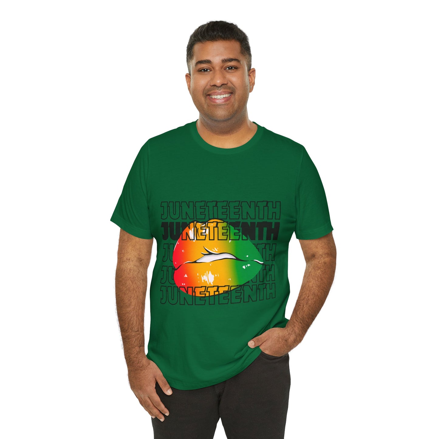 Juneteenth Lips Short Sleeve Tee