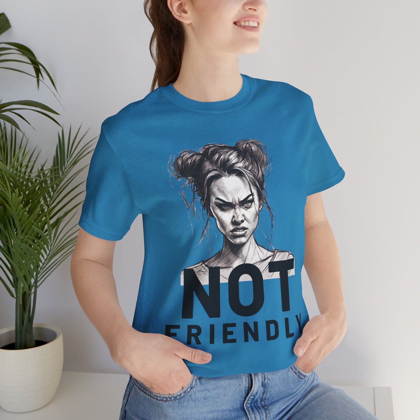 Not Friendly Short Sleeve Tee