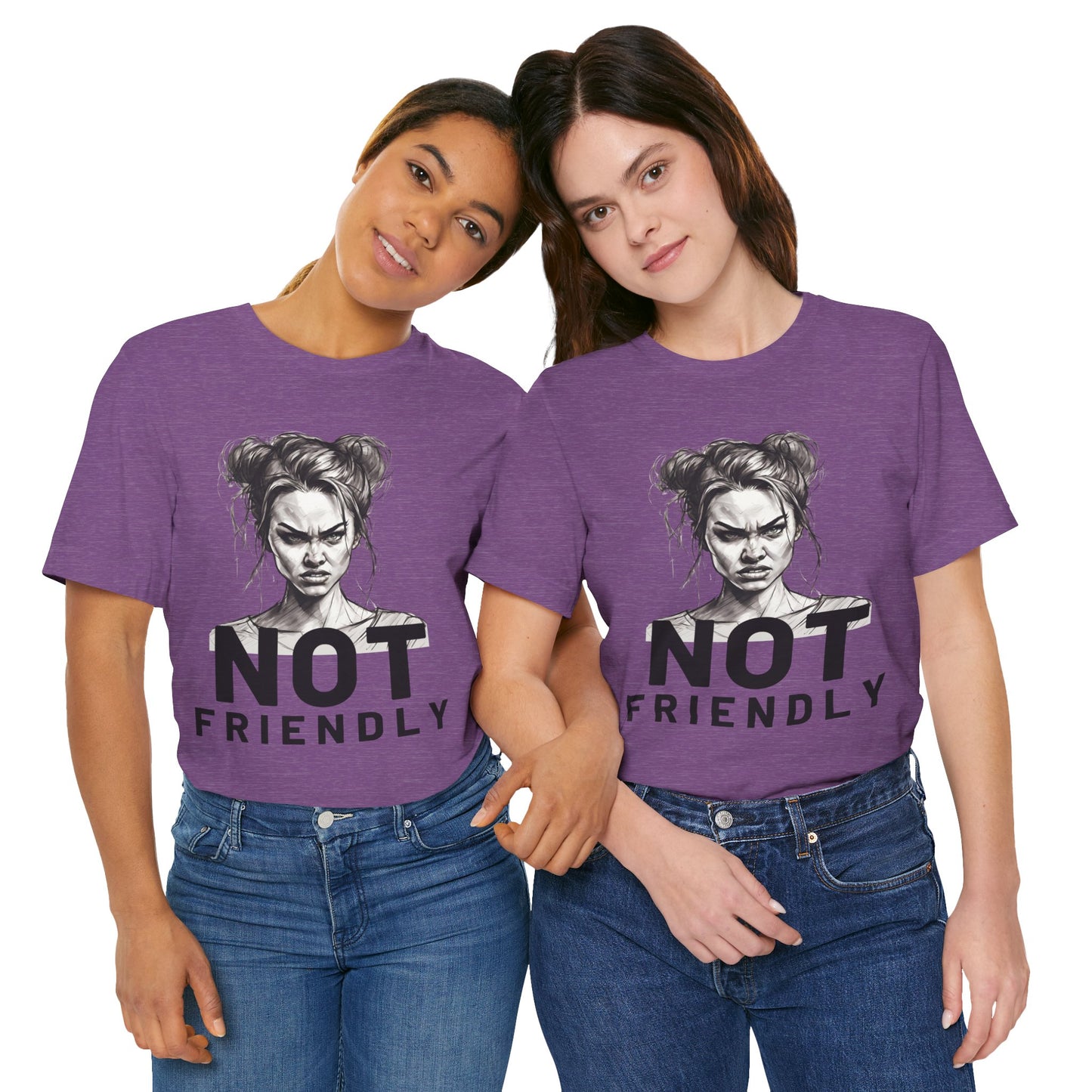 Not Friendly Short Sleeve Tee