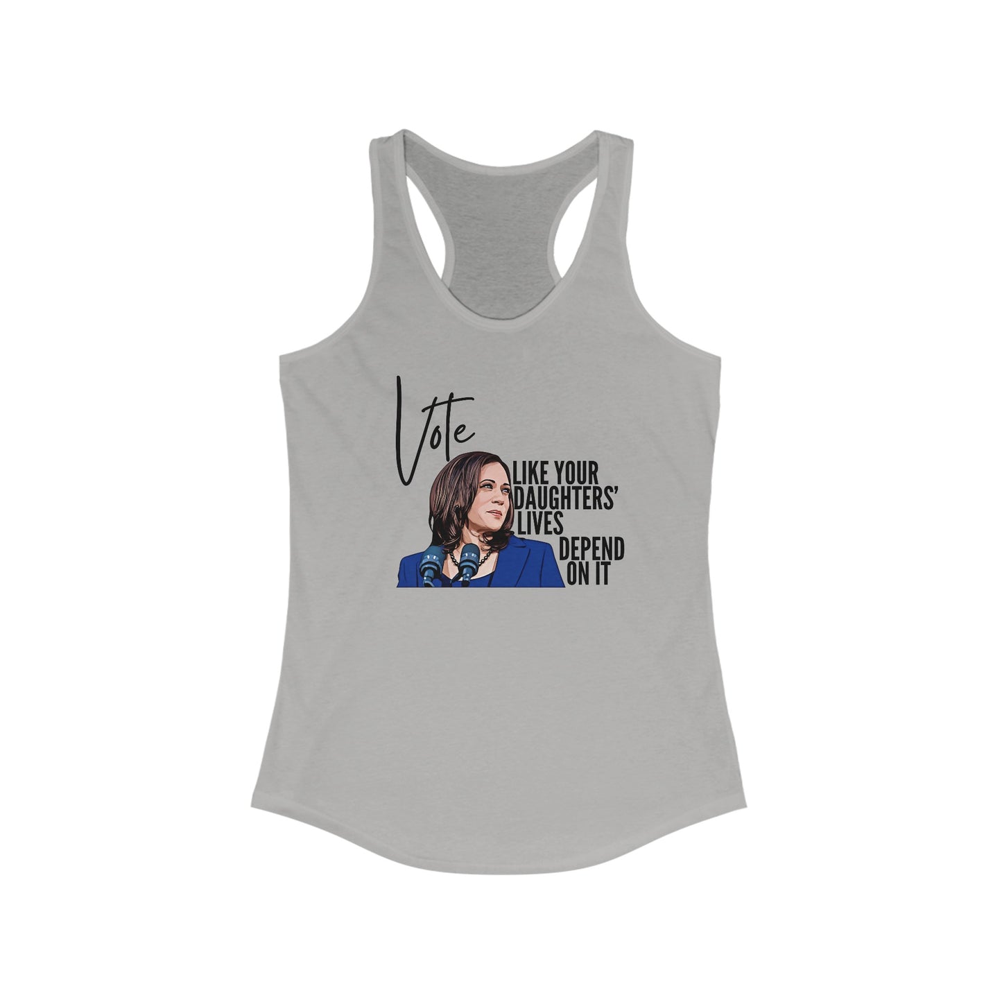 Harris 2024 Racerback Tank - Design 1