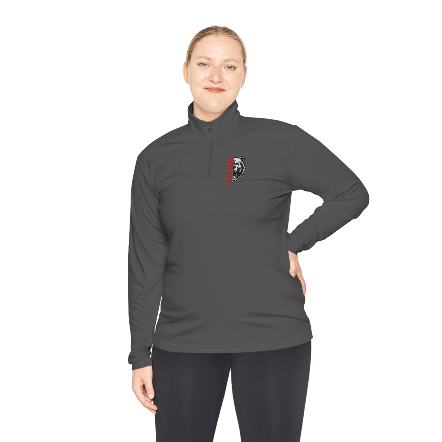 Women's "Team Bear" Quarter-Zip Pullover