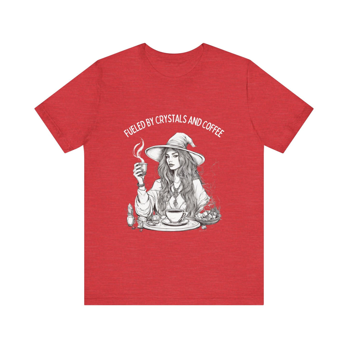 Fueled by Crystals and Coffee Tee