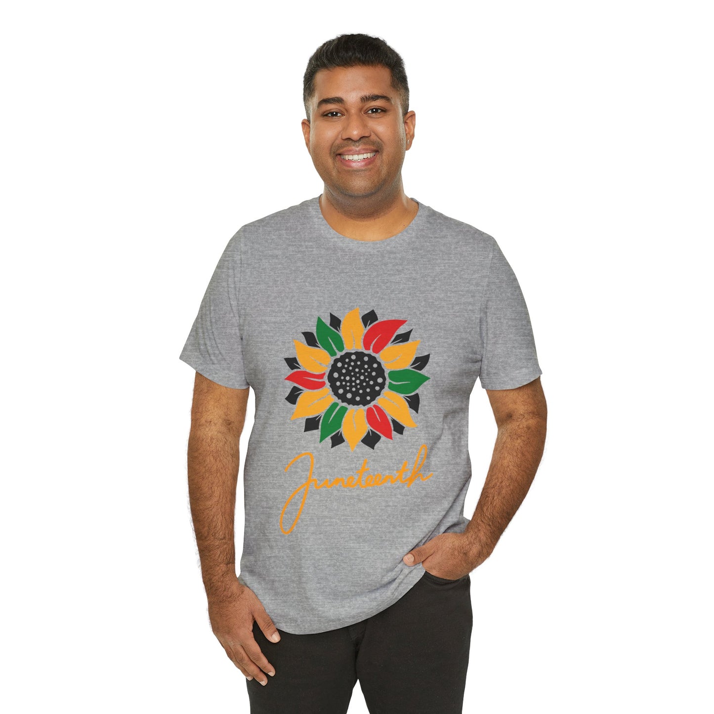 Juneteenth Floral Short Sleeve Tee