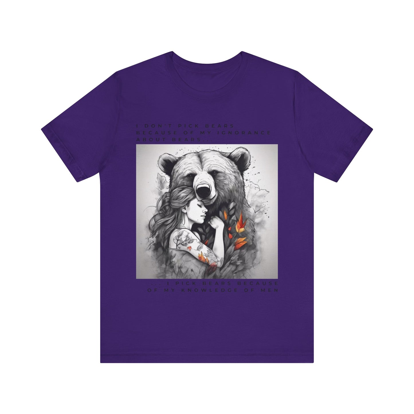 Women's Bear Hug "Team Bear" Tee