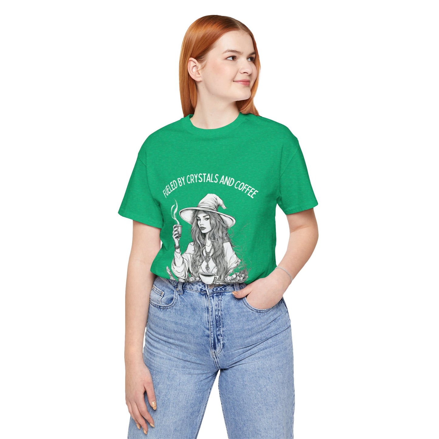 Fueled by Crystals and Coffee Tee