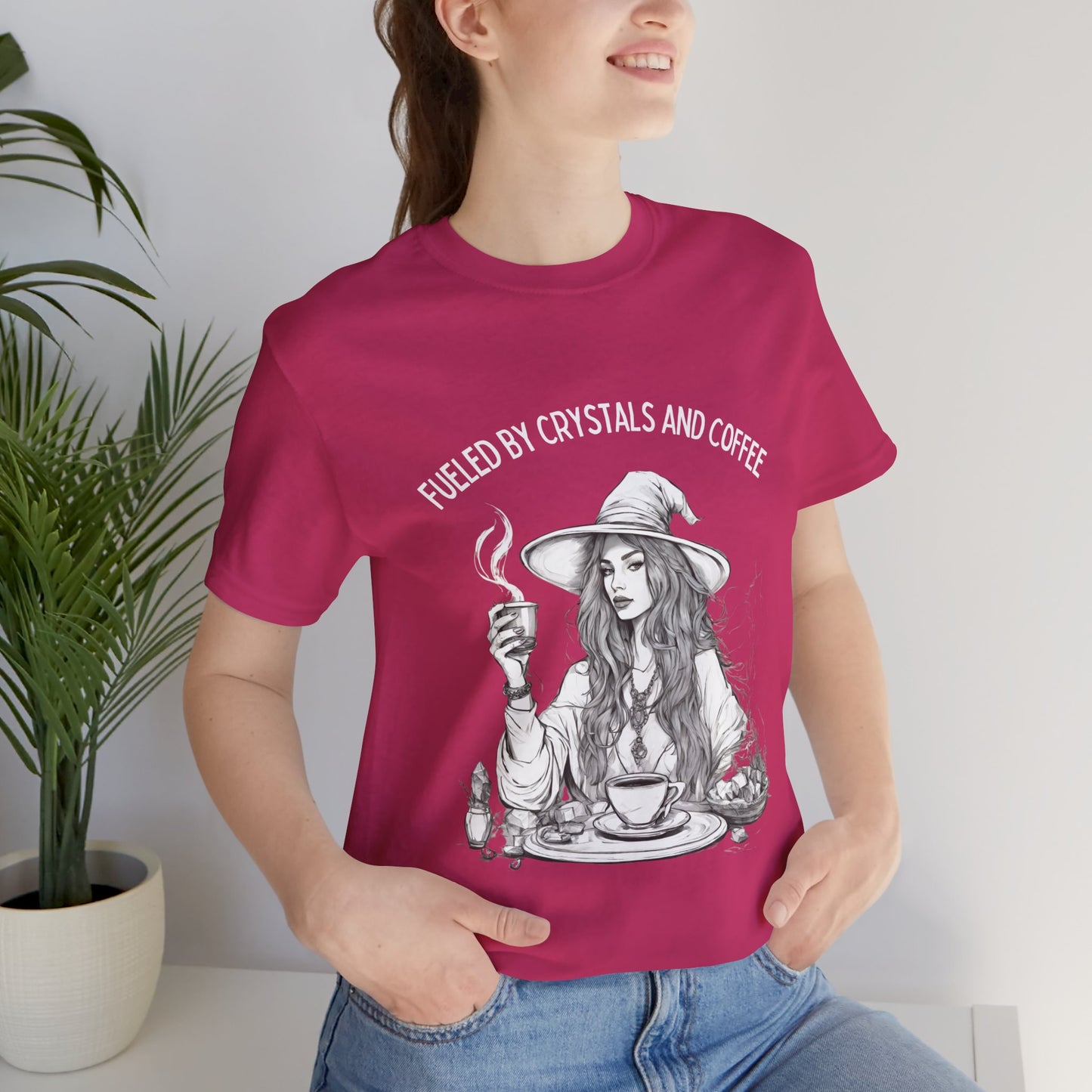Fueled by Crystals and Coffee Tee