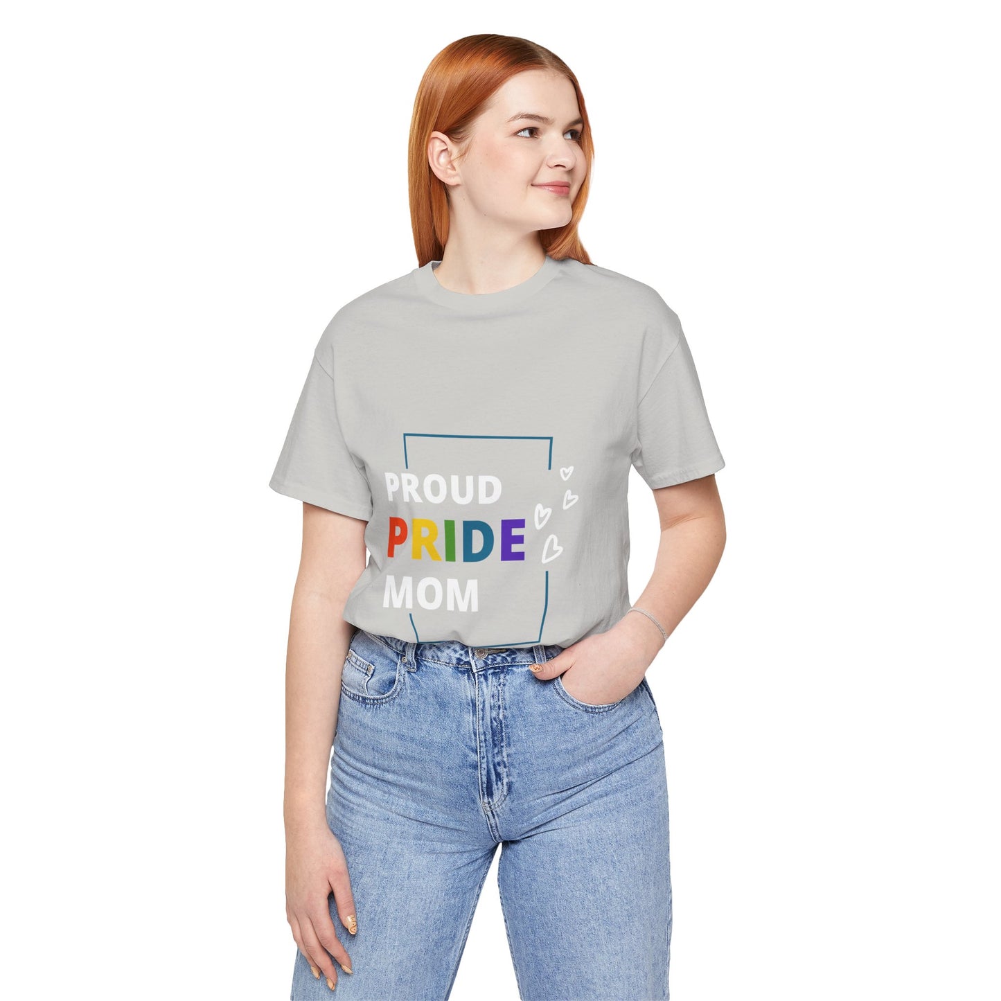 "Proud Pride Mom" Short Sleeve Tee