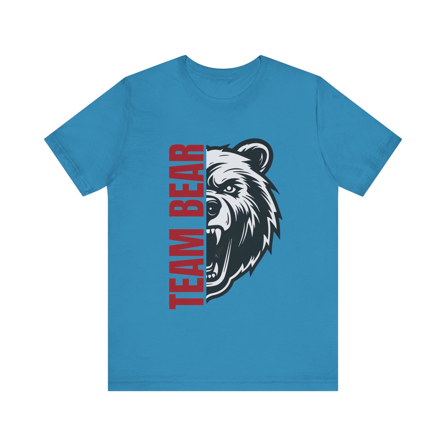 Women's "Team Bear" Tee - Red Lettering