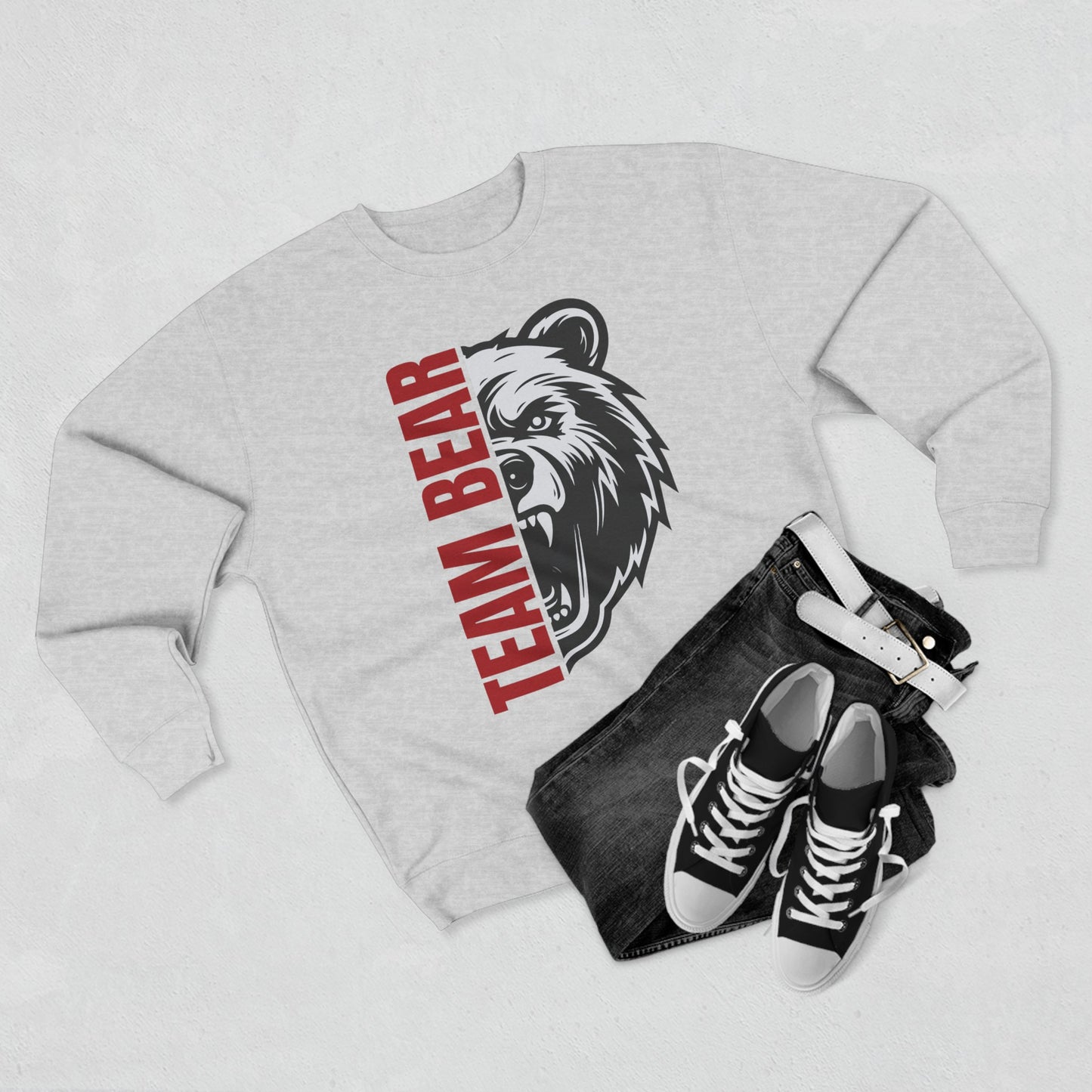 Women's "Team Bear" Crewneck Sweatshirt