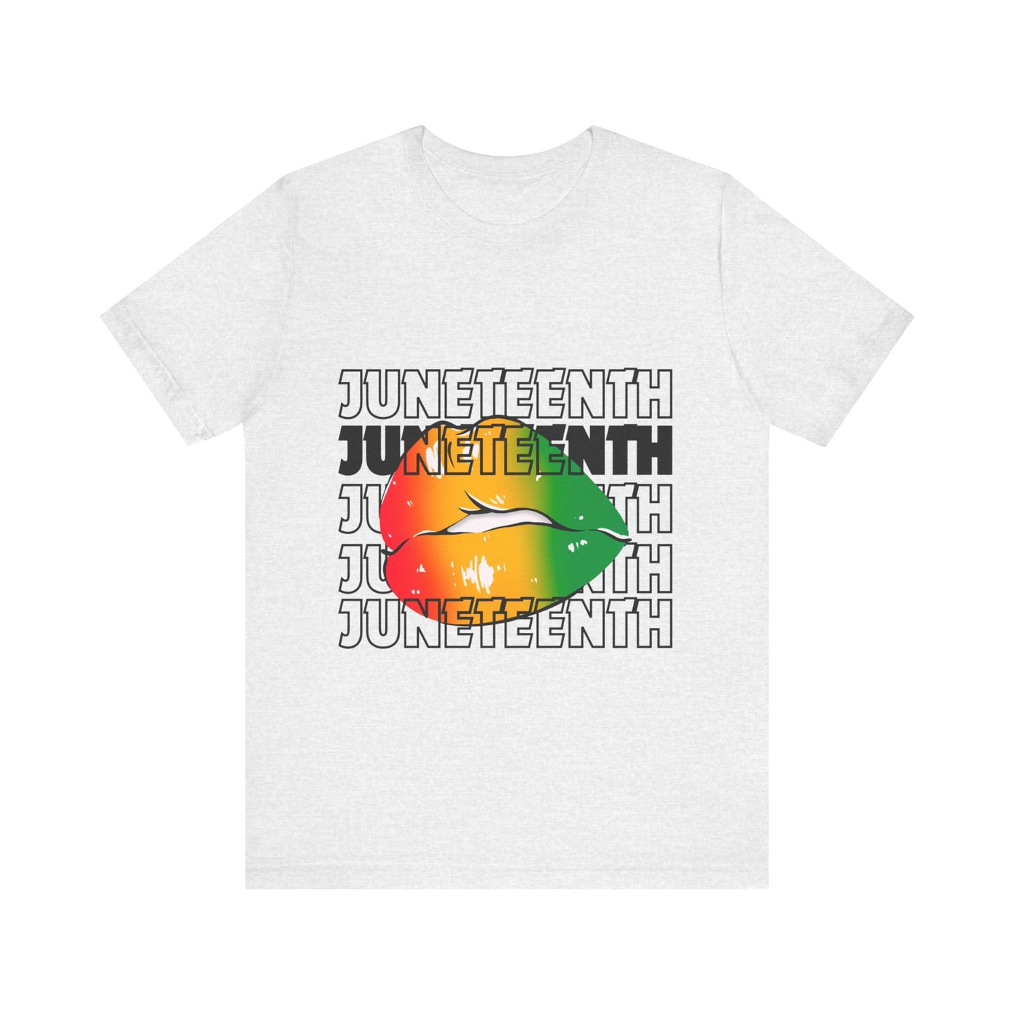 Juneteenth Lips Short Sleeve Tee