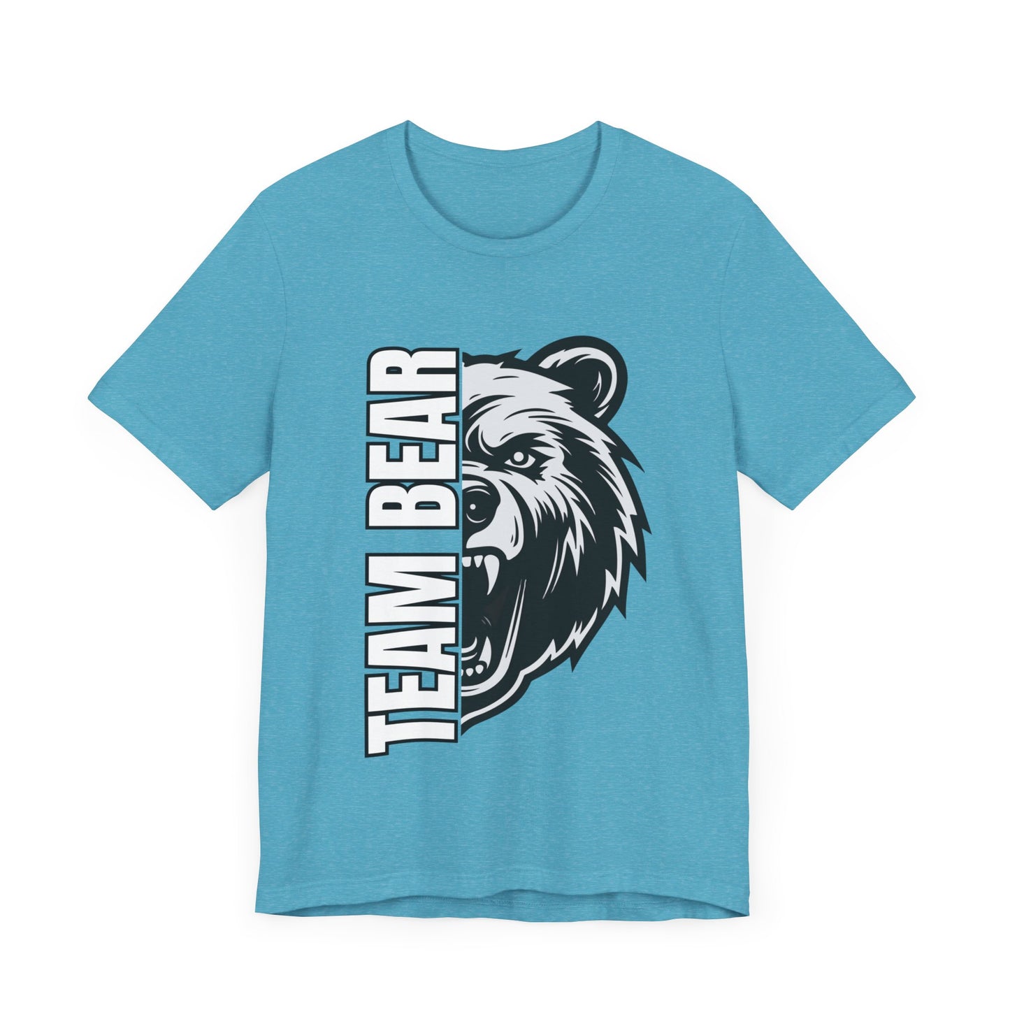 Women's "Team Bear" Tee - White Lettering