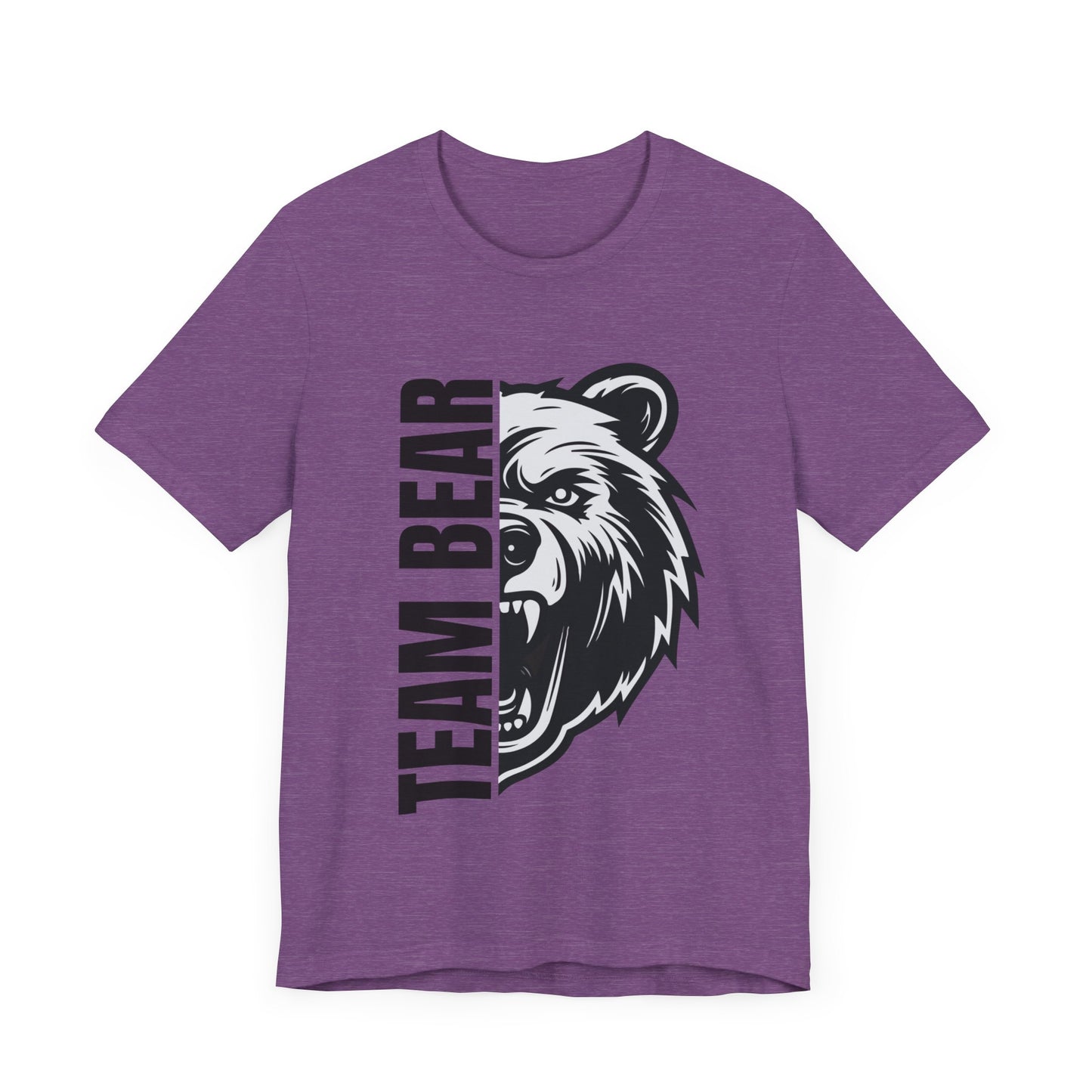 Women's "Team Bear" Tee - Black Lettering