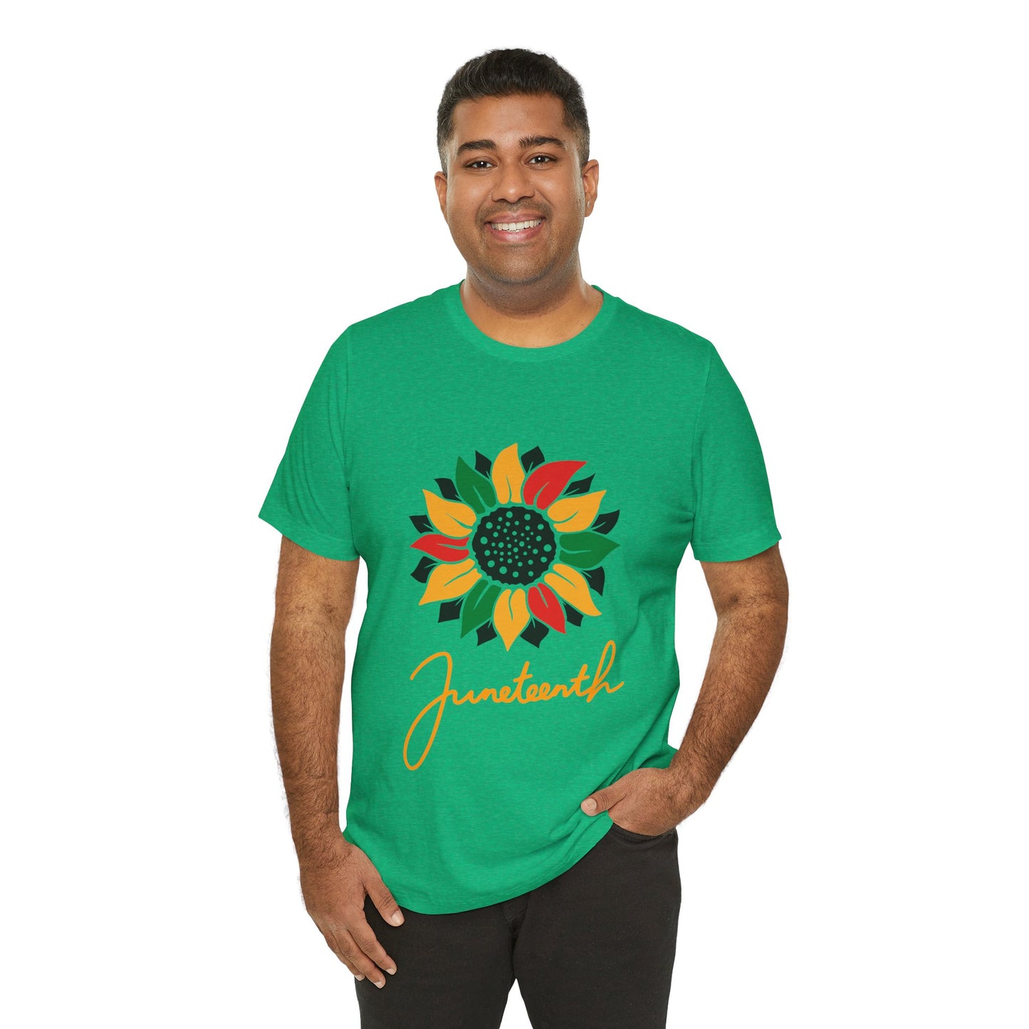Juneteenth Floral Short Sleeve Tee