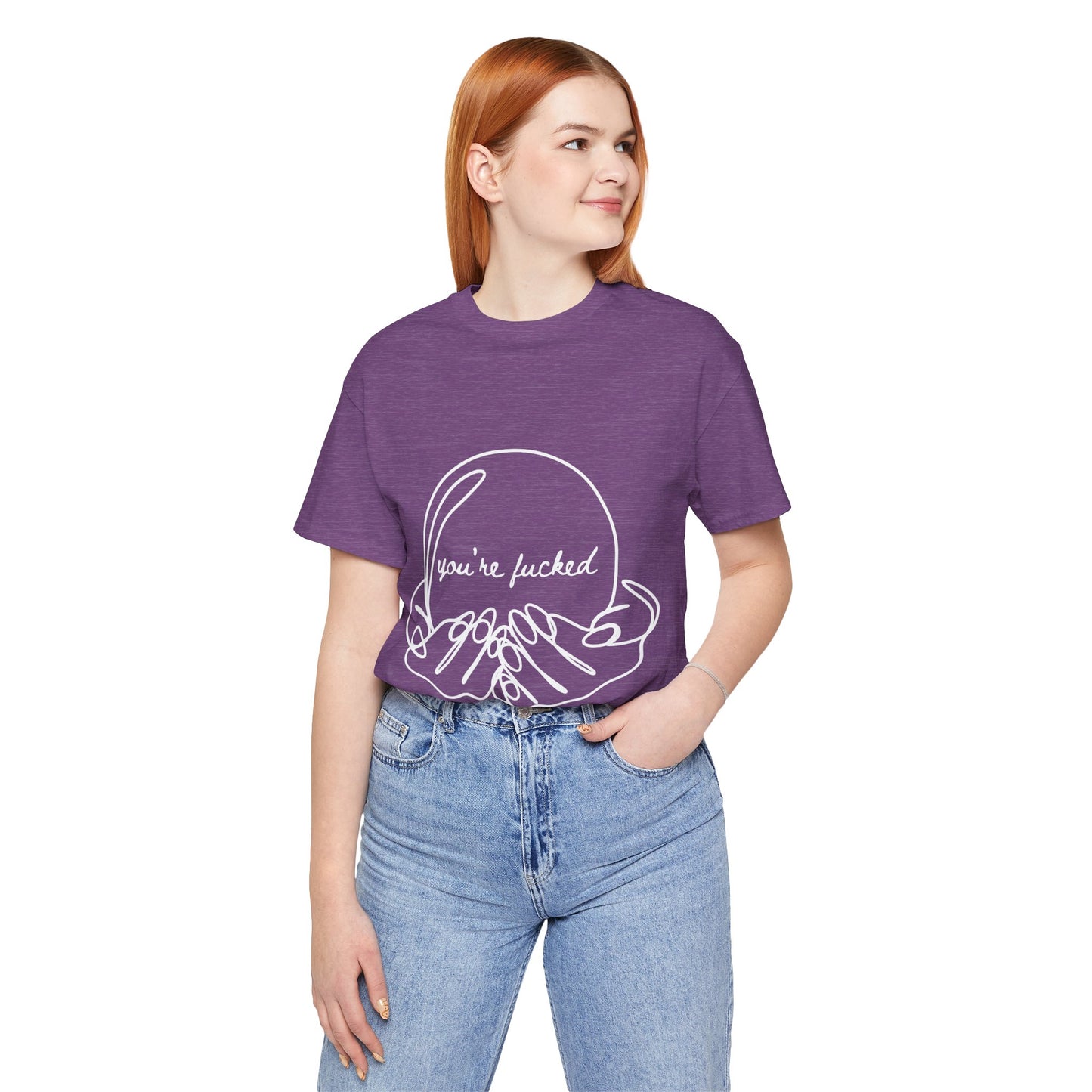 Crystal Ball "You're Fucked" Tee