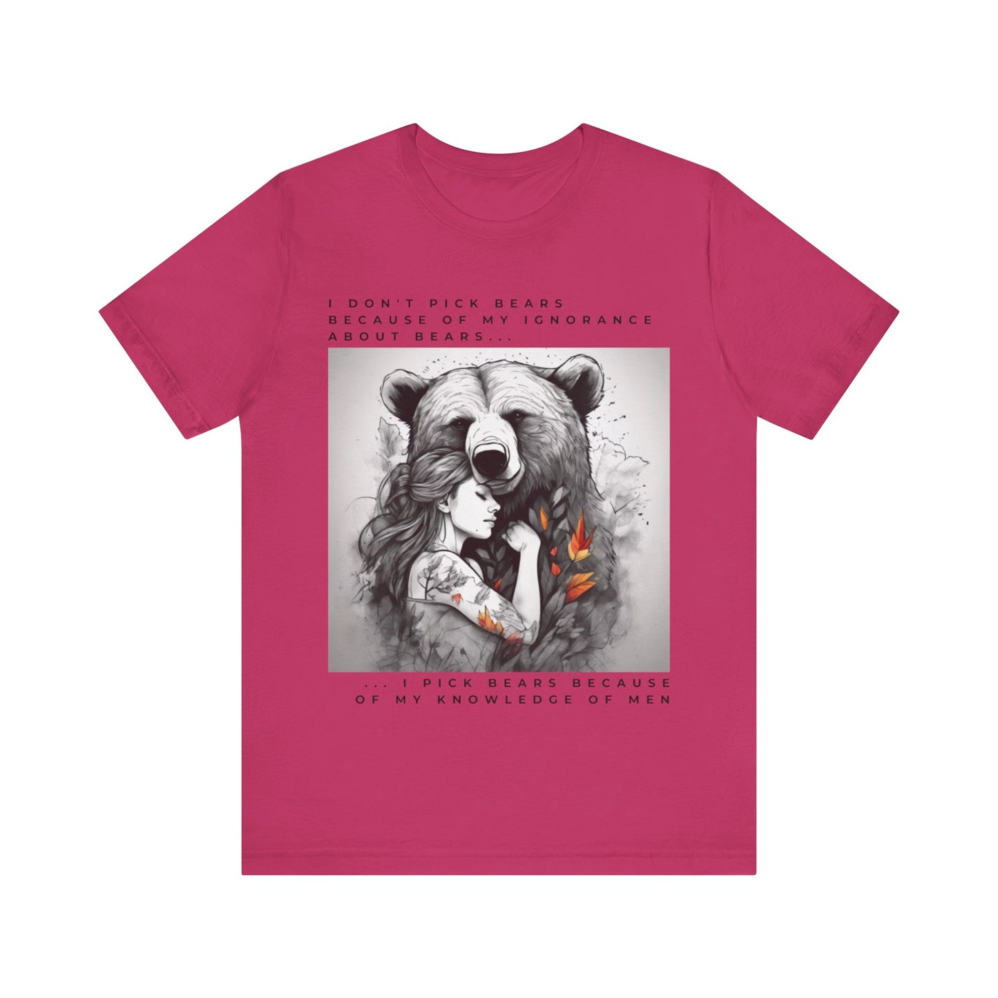 Women's Bear Hug "Team Bear" Tee
