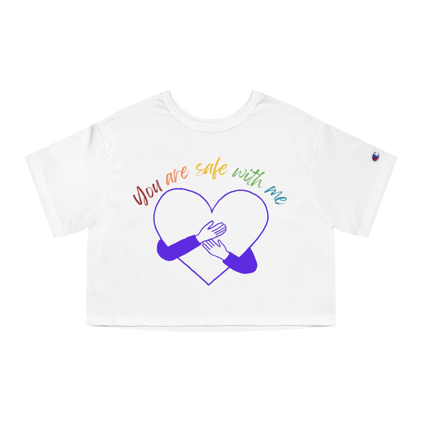 LGBTQIA+ Ally Cropped T-Shirt