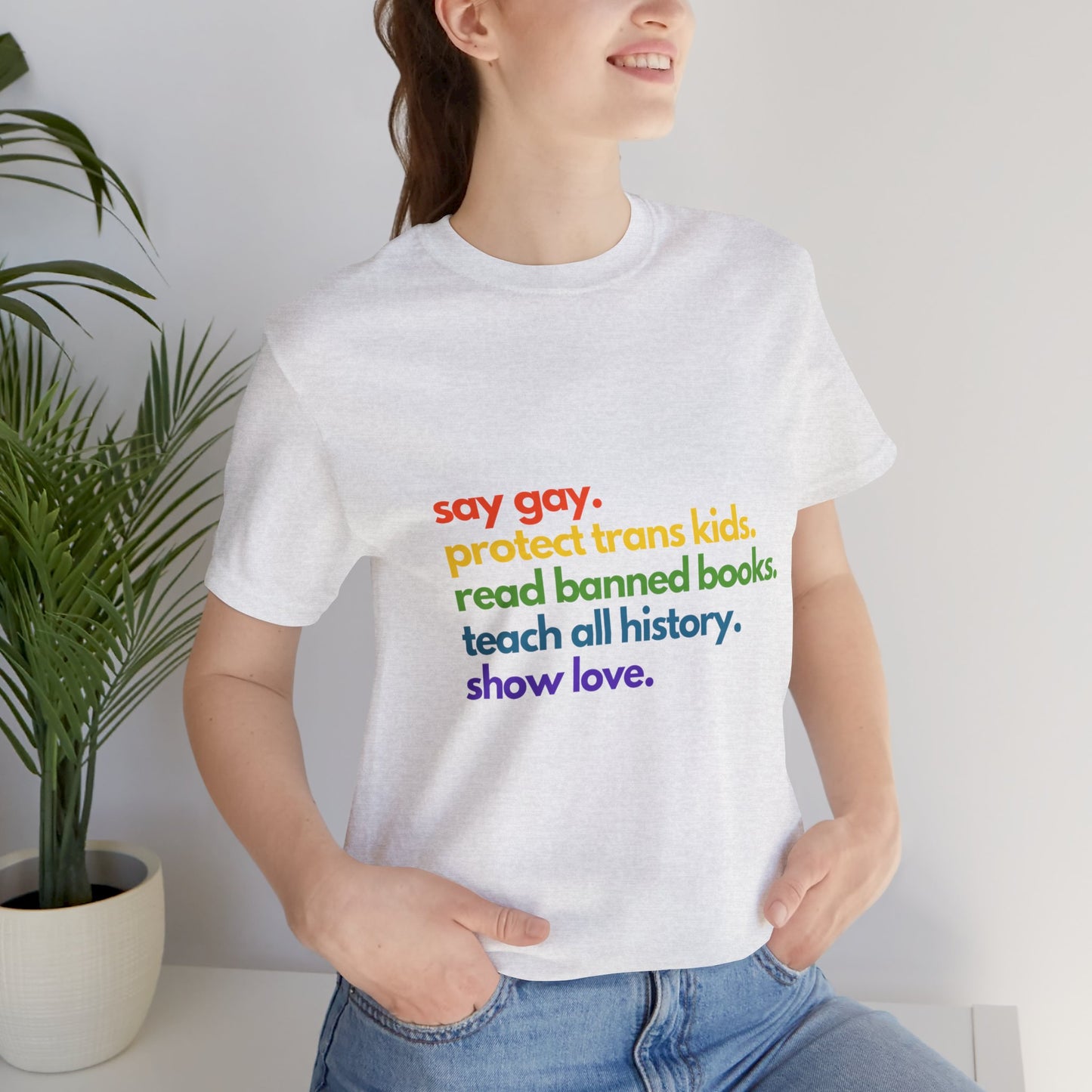 Pride Quote Short Sleeve Tee