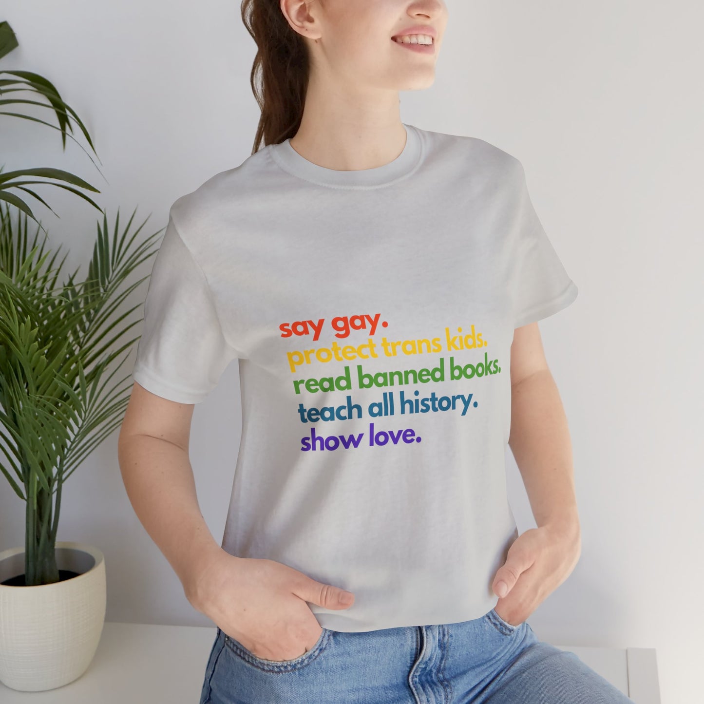 Pride Quote Short Sleeve Tee