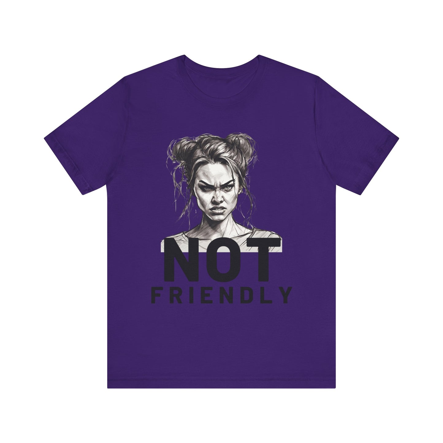 Not Friendly Short Sleeve Tee