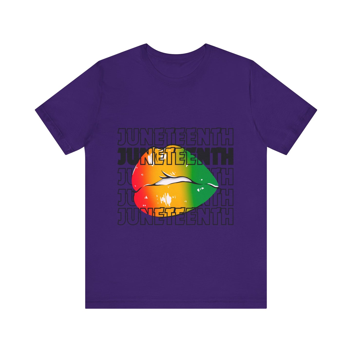 Juneteenth Lips Short Sleeve Tee
