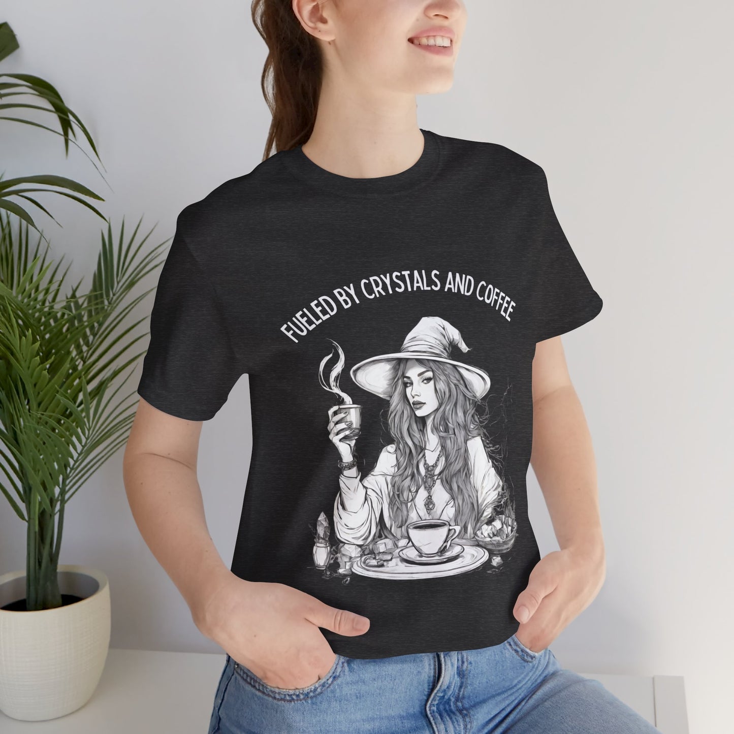 Fueled by Crystals and Coffee Tee