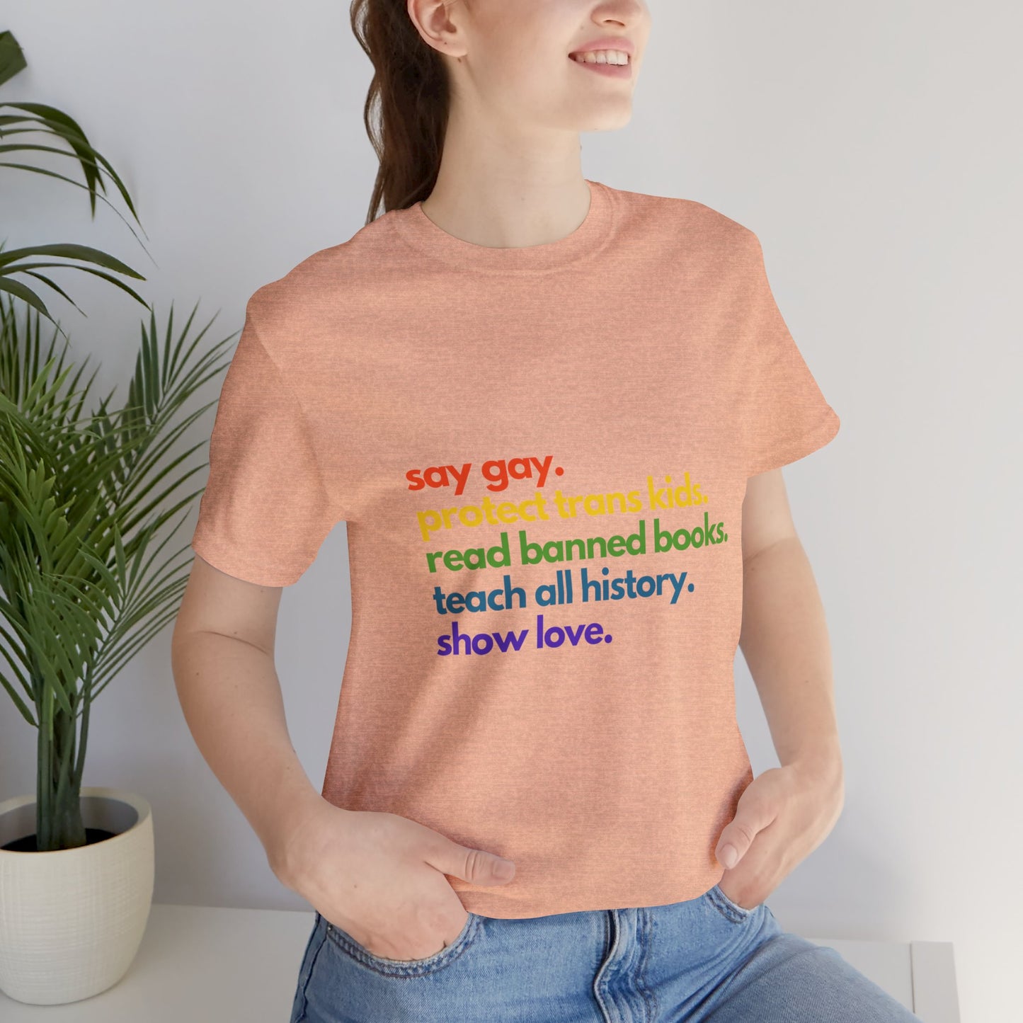 Pride Quote Short Sleeve Tee