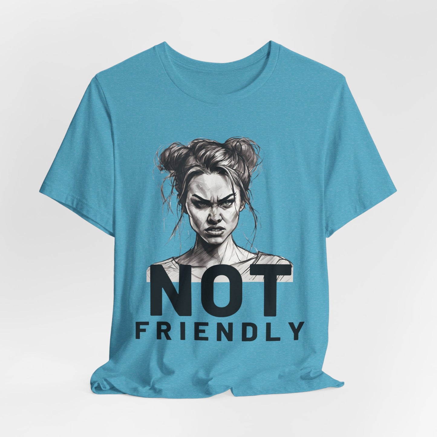 Not Friendly Short Sleeve Tee