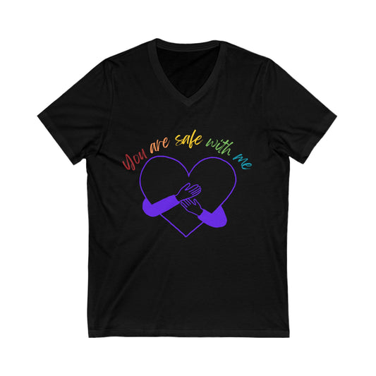 LGBTQIA+ Ally V-Neck Tee