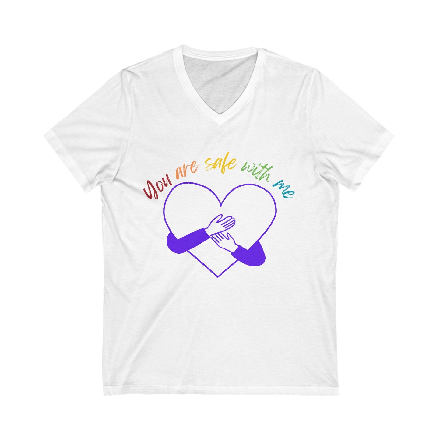 LGBTQIA+ Ally V-Neck Tee