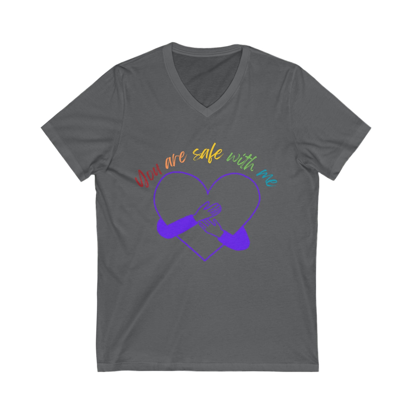 LGBTQIA+ Ally V-Neck Tee