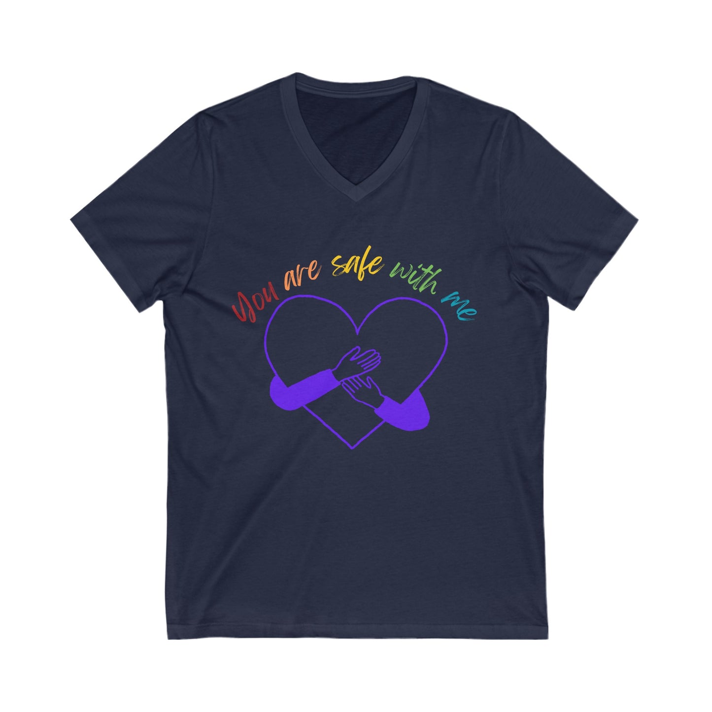 LGBTQIA+ Ally V-Neck Tee
