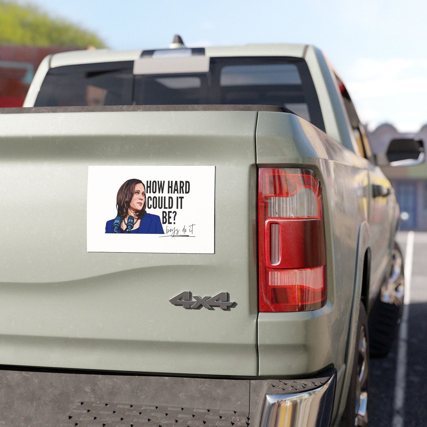 Harris 2024 Car Magnet- 7.5x4.5 - Design 2